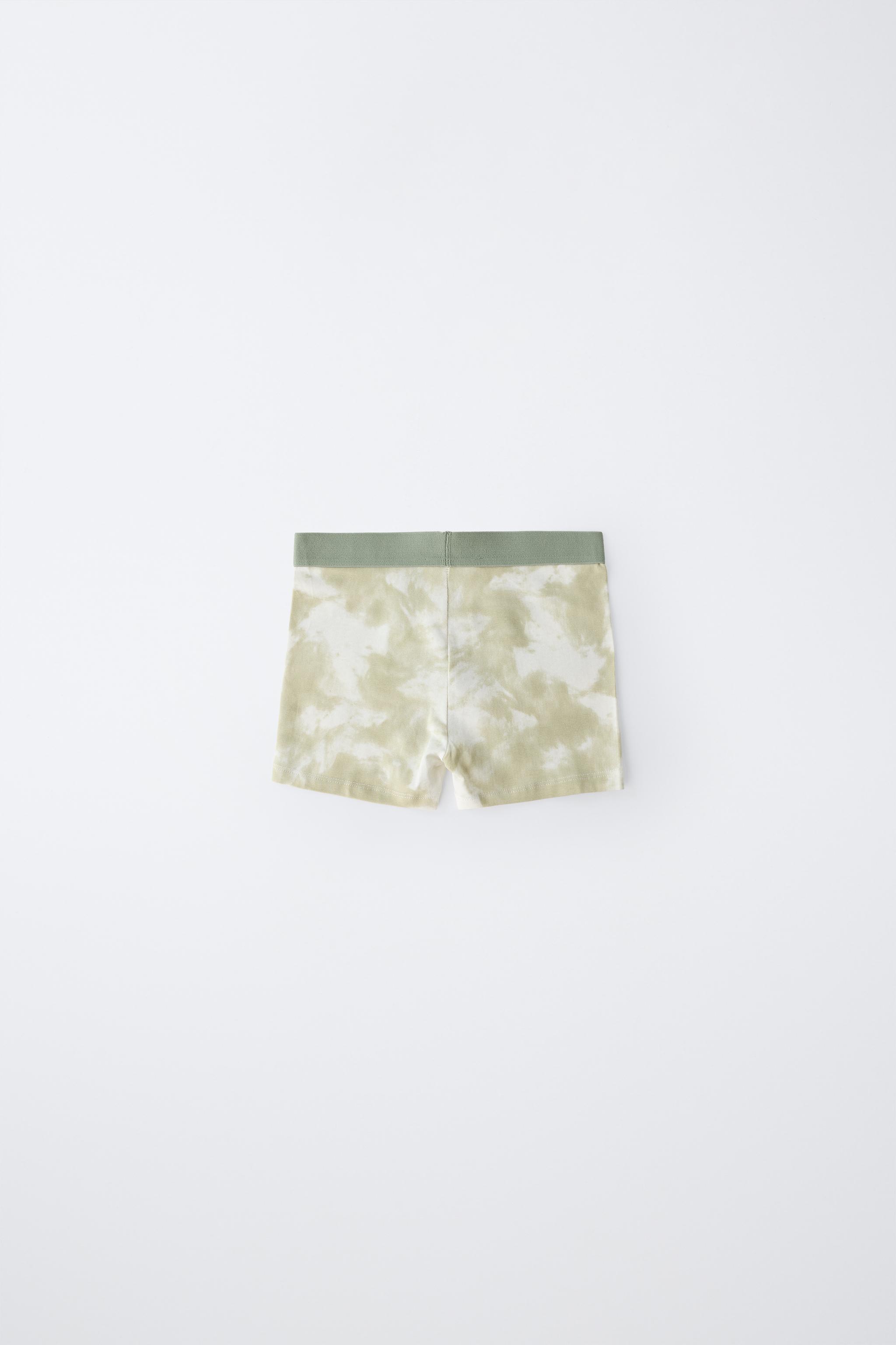 6-14 YEARS/ FIVE-PACK LABEL BOXERS
